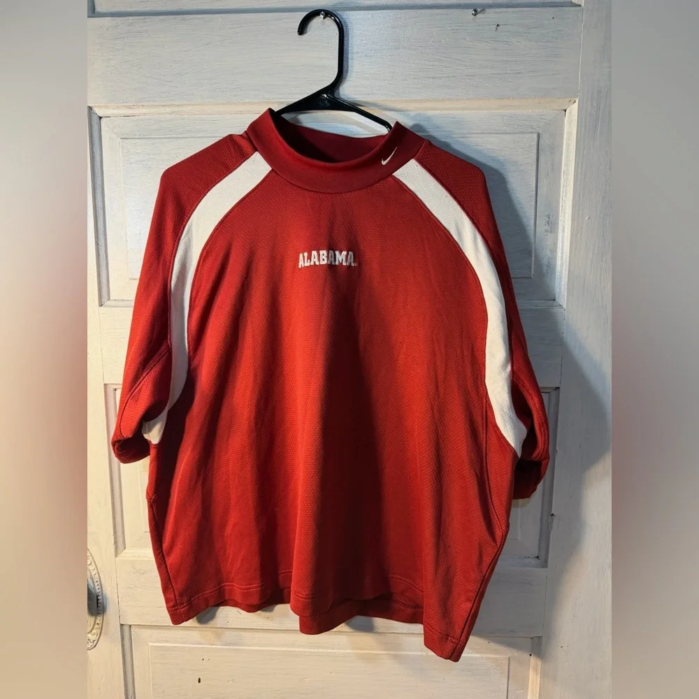 Nike Men’s Crimson Tide Alabama Athletic Jersey with White Panels size L